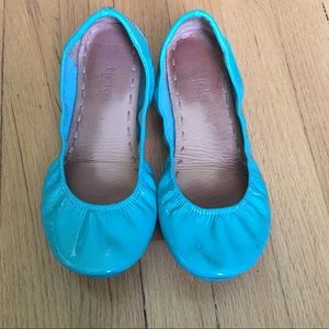 “Tieks blue” patent Tieks size 9